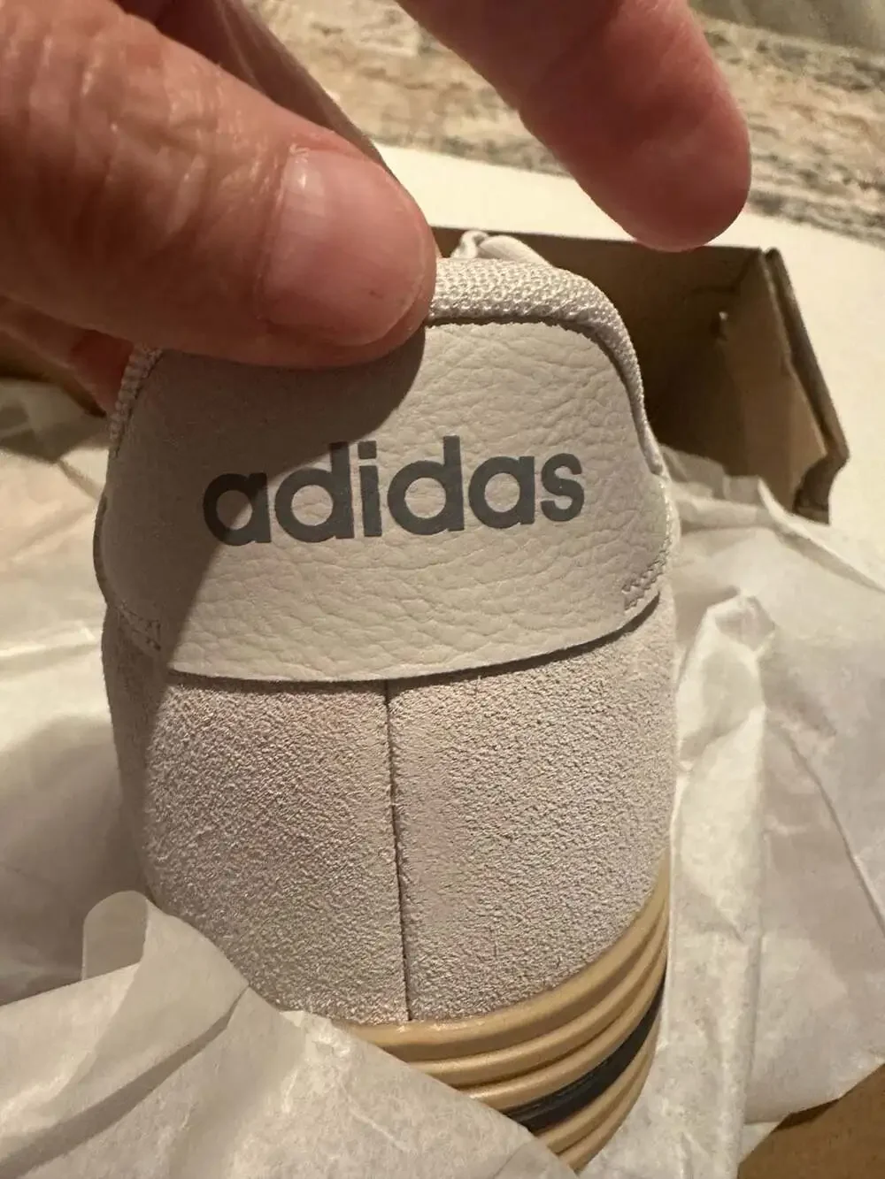 Adidas Daily 4.0 Grey and Collegiate Navy Sneakers